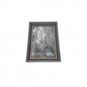 ФОТОРАМКА СИВА ДЪРВЕСНА 10*15см МДФ В76614