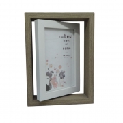 ФОТОРАМКА ДВОЙНА 10,2х15,2см  подвижна МДФ