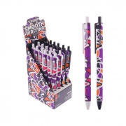 ХИМИКАЛ ШАРЕН F1 24бр./кут. VINSON Abstract ЩРАКАЩ Oil Gel Pen 0.7мм 