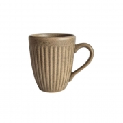 ЧАША КЕРАМ. БУЛУТ ЛАЙН ТАУПЕ Ф7,5 Н9,5см KP125009F-Q87 /160184/ /24/