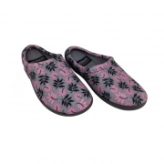 ДОМАШНИ ЧЕХЛИ ДАМСКИ СИВИ С ЛИСТА №37-41 с ограничител /6/ 