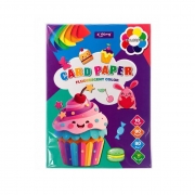 КНИЖКА С ЦВЕТНИ ЛИСТИ 80л ПОДВЪРЗАНА  B5 25*18,5см Yalong YL1458B5