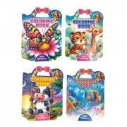 КНИЖКА ЗА ОЦВЕТЯВАНЕ СЪС СТИКЕРИ ПАНДЕЛКА 8листа ВК 04205 /12/