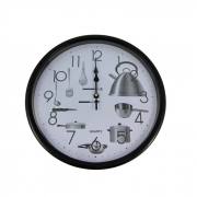 СТЕНЕН ЧАСОВНИК ЧЕРЕН КУХНЯ Ф29см БЕЗШУМЕН