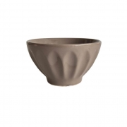 КУПА КЕРАМ. БАДЕМ ТАУПЕ Ф12,5см Н7см KS043012F-595 /160181/ /12/ 