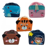 ТЕРМОЧАНТА ДЕТСКА ЖИВОТИНЧЕ  ФОЛИРАНА 22х19х10см