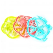 ПРОСТИР ЗА ДРЕХИ/ БЕЛЬО ПВЦ ЦВЕТЕ Ф29см 16щипки LG-12559,9744 