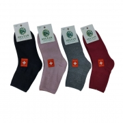 ЧОРАПИ ДАМСКИ МЕДИЦИНСКИ ЕДНОЦВЕТНИ ШИРОК ЛАСТИК №36-41 2615-9 /10/