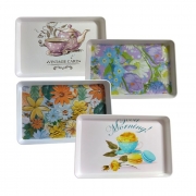 ПОДНОС ПРАВОЪГ.ПВЦ РАЗЛ.ДЕКОРИ 32*21м