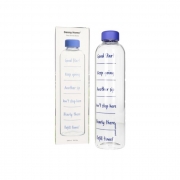 БУТИЛКА СТЪКЛО ЗА ВОДА 1л С НАДПИСИ Danny Home