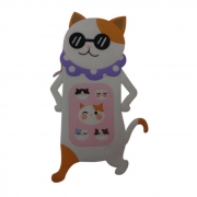 НЕСЕСЕР СИЛИКОНОВ ПОПИТ 20*10см С ФИГУРКА горно отваряне