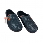 ДОМАШНИ ЧЕХЛИ МЪЖКИ СИВИ МЕЛАНЖ №41-45 с ограничител /6/ 