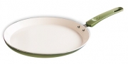 ТИГАН ЗА ПАЛАЧИНКИ 26см TANGO ЗЕЛЕН  с керамично покритие 