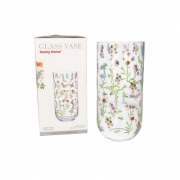 ВАЗА СТЪКЛО НА ЦВЕТЯ Н25см Ф12см Danny Hpme