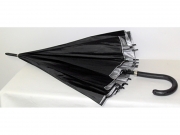 ЧАДЪР ЧЕРЕН вътр. сив 16сп d95см изв.држ /6571/,I-192-7/801497/