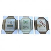 ФОТОРАМКА 13*18см ШИРОКА РАМКА СТАРО ЗЛАТО МДФ