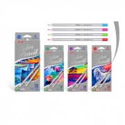 МОЛИВИ ЦВЕТНИ Yalong СРЕБЪРНИ 12бр. 17см  YL191057-12 50311-07 /12/