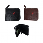 ПОРТФЕЙЛ МЪЖКИ С ЦИП РЕЛЕФ  12*9,5см LG-12759