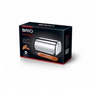 КУТИЯ ЗА ХЛЯБ МЕТАЛНА 35,5*23*14,5см BRIO Metalica VX /106936/