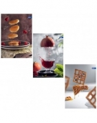 ТЕТРАДКА А4 62л DELICIOUS UV офсет ред SPREE /40005/ /10/  Б