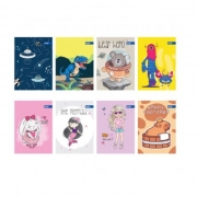 ТЕТРАДКА А5 20л ТШР  BASIC UV SPREE /40821/ /20/