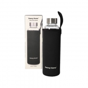 БУТИЛКА СТЪКЛО 550мл ТЕКСТИЛНА ОБВИВКА  Danny Home