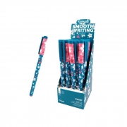 ХИМИКАЛ ЦВЕТЯ A18 20бр./кут. VINSON  синьо мастило Oil Gel Pen 0.7мм 