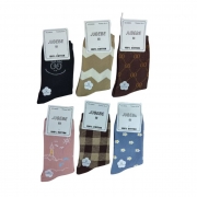 ЧОРАПИ ДАМСКИ ЦВЕТЯ/ЧОВЕЧЕ/ФИГУРИ №36-41 D6004-4,8 JB /10/