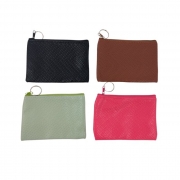 ПОРТМОНЕ МАЛКО С ЦИП КОЖЕНО РЕЛЕФНО 14*9,5см LG-12745 /12/