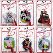 МАРТЕНИЦА ЗНАЧКА ДЕТСКА 4см ПВЦ