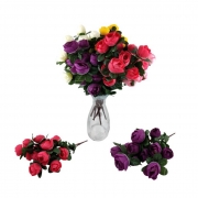 БУКЕТЧЕ РОЗИ ПЪПКИ 16 цвята LG-12955 /2/