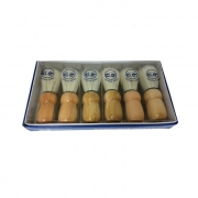 ЧЕТКА ЗА БРЪСНЕНЕ  10см ПВЦ  ДРЪЖКА   6бр./кутия