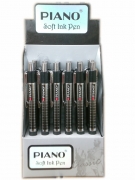 ХИМИКАЛ PT-189 СРЕБРИСТО И ЧЕРНО КВАДР. 24бр/кут.  piano СИНЬО МАСТИЛО 