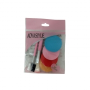 ГЪБИЧКИ ЗА ГРИМ 4бр.+ЧЕТКИ 2бр.LG-11665 /12/