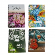 ТЕТРАДКА А4 80л СП в-к ред, мека подвързия  /10/ 