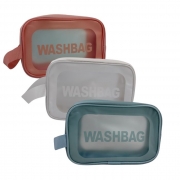 НЕСЕСЕР КОЗМЕТИЧЕН ПРОЗРАЧЕН С ДРЪЖКА WASHBAG ПРОЗРАЧЕН 20*7*12см
