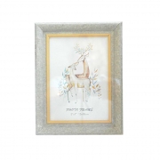 ФОТОРАМКА 13*18см СИВ МРАМОРЕН КАНТ