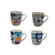 ЧАША КЕРАМ. ЦВЕТЯ Ф7,3смН8см LG-12430 /12/