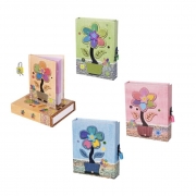 ТАЕН ДНЕВНИК С КАТИНАР ТВЪРДИ КОРИЦИ 20,5*14,3см ГОЛЯМ