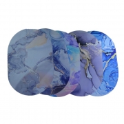 ИЗТРИВАЛКА МРАМОР ЕЛИПСА 38х58см ГУМИРАНА