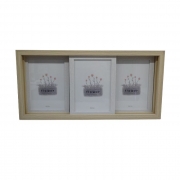 ФОТОРАМКА КОЛАЖНА ЗА 3 снинки 13*18см МЕСТЕЩИ СЕ 45,5*22см 