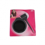 К-КТ ЧЕТКА И КУПИЧКА ЗА БОЯДИСВАНЕ НА КОСА  