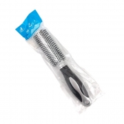 ЧЕТКА ЗА КОСА КРЪГЛА СИВА 21,5см LG-2519 