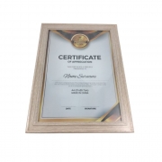 ФОТОРАМКА А4 СВЕТЛО ДЪРВО 21*29,7см МДФ В76612