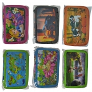 НЕСЕСЕР  MAXIMA РАЗЛ. КАРТИНКИ  три ципа /за ученически принадлежности/  20х12,5х6см  