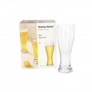 К-КТ 4бр. ЧАШИ СТЪКЛО ЗА БИРА 430мл Danny Home